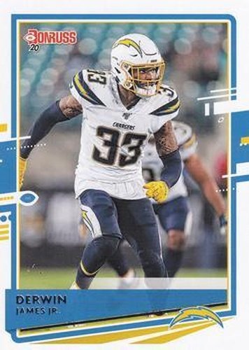 #138 Derwin James Jr. - Los Angeles Chargers - 2020 Donruss Football