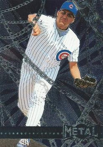 #138 Frank Castillo - Chicago Cubs - 1996 Metal Universe Baseball