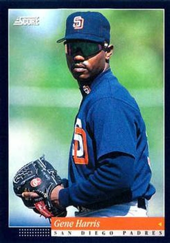 #138 Gene Harris - San Diego Padres -1994 Score Baseball