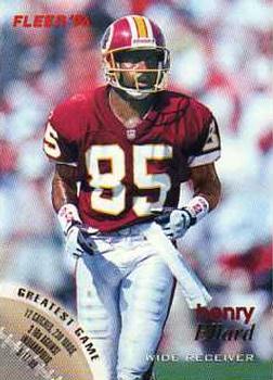 #138 Henry Ellard - Washington Redskins - 1996 Fleer Football