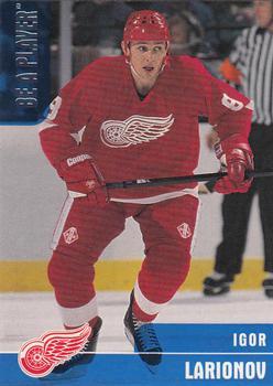 #138 Igor Larionov - Detroit Red Wings - 1999-00 Be a Player Memorabilia Hockey