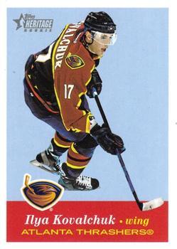 #138 Ilya Kovalchuk - Atlanta Thrashers - 2001-02 Topps Heritage Hockey
