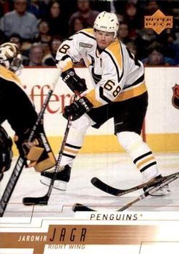 #138 Jaromir Jagr - Pittsburgh Penguins - 2000-01 Upper Deck Hockey