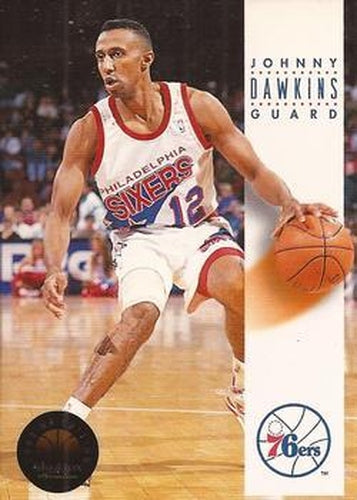 #138 Johnny Dawkins - Philadelphia 76ers - 1993-94 SkyBox Premium Basketball