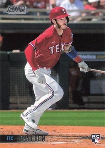 #138 Jonah Heim - Texas Rangers - 2021 Stadium Club Baseball