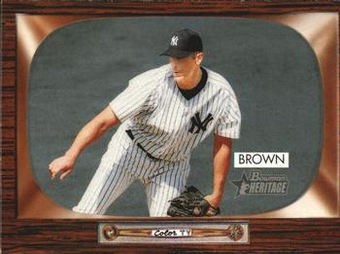 #138 Kevin Brown - New York Yankees - 2004 Bowman Heritage Baseball