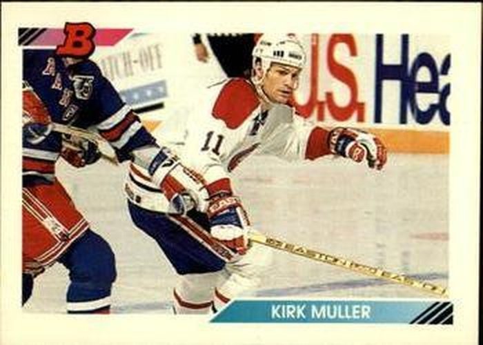 #138 Kirk Muller - Montreal Canadiens - 1992-93 Bowman Hockey