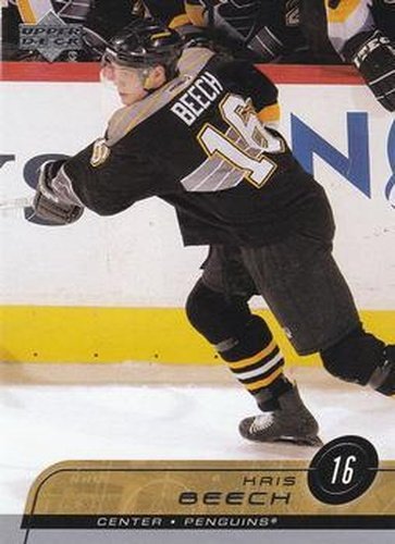 #138 Kris Beech - Pittsburgh Penguins - 2002-03 Upper Deck Hockey
