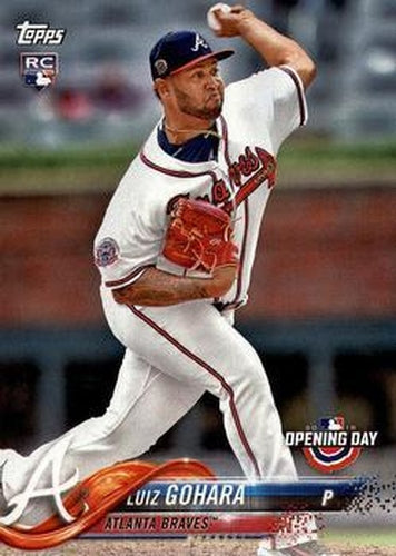 #138 Luiz Gohara - Atlanta Braves - 2018 Topps Opening Day Baseball