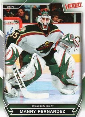 #138 Manny Fernandez - Minnesota Wild - 2007-08 Upper Deck Victory Hockey