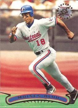 #138 Moises Alou - Montreal Expos - 1996 Stadium Club Baseball