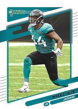 #138 Myles Jack - Jacksonville Jaguars - 2021 Donruss Football
