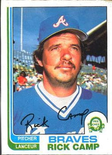 #138 Rick Camp - Atlanta Braves - 1982 O-Pee-Chee Baseball