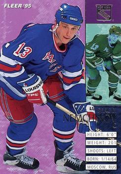 #138 Sergei Nemchinov - New York Rangers - 1994-95 Fleer Hockey