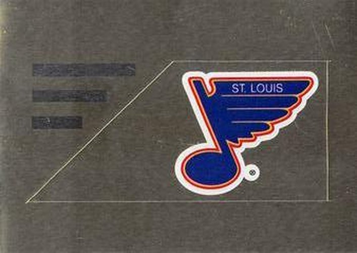 #138 St. Louis Blues Logo - St. Louis Blues - 1994-95 Panini Hockey Stickers
