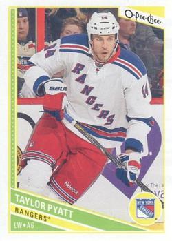 #138 Taylor Pyatt - New York Rangers - 2013-14 O-Pee-Chee Hockey