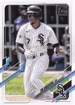 #138 Tim Anderson - Chicago White Sox - 2021 Topps Baseball
