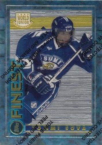 #138 Tommi Sova - Finland - 1994-95 Finest Hockey
