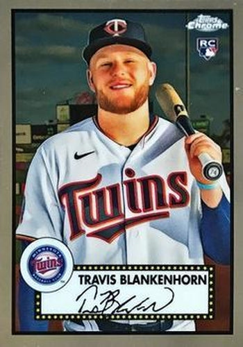 #138 Travis Blankenhorn - Minnesota Twins - 2021 Topps Chrome Platinum Anniversary Baseball