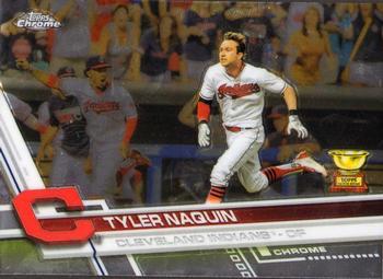#138 Tyler Naquin - Cleveland Indians - 2017 Topps Chrome Baseball