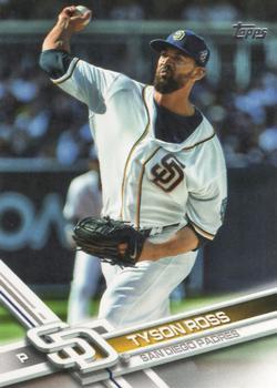 #138 Tyson Ross - San Diego Padres - 2017 Topps Baseball