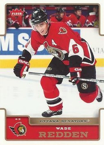 #138 Wade Redden - Ottawa Senators - 2006-07 Fleer Hockey