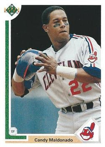 #138 Candy Maldonado - Cleveland Indians - 1991 Upper Deck Baseball