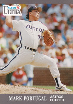 #138 Mark Portugal - Houston Astros - 1991 Ultra Baseball