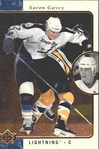 #138 Aaron Gavey - Tampa Bay Lightning - 1995-96 SP Hockey