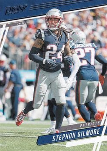#138 Stephon Gilmore - New England Patriots - 2020 Panini Prestige Football