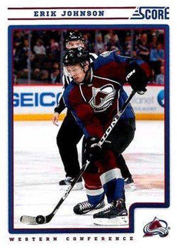#138 Erik Johnson - Colorado Avalanche - 2012-13 Score Hockey