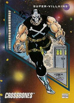 #138 Crossbones - 1992 Impel Marvel Universe