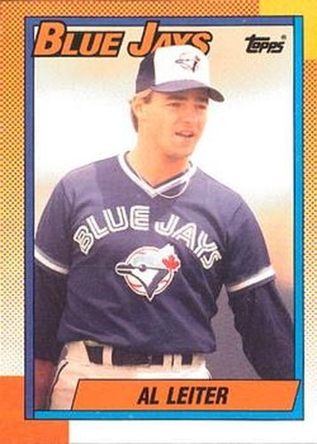 #138 Al Leiter - Toronto Blue Jays - 1990 O-Pee-Chee Baseball
