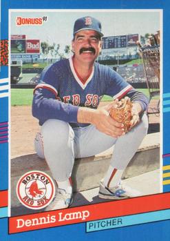 #138 Dennis Lamp - Boston Red Sox - 1991 Donruss Baseball