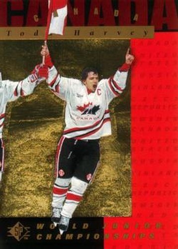 #138 Todd Harvey - Canada - 1994-95 SP Hockey