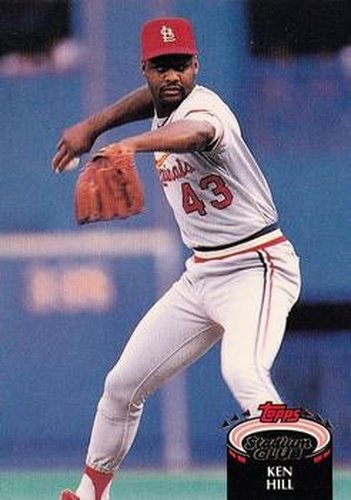 #138 Ken Hill - St. Louis Cardinals - 1992 Stadium Club Baseball