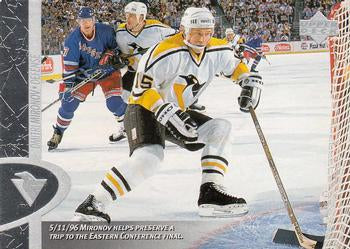 #138 Dmitri Mironov - Pittsburgh Penguins - 1996-97 Upper Deck Hockey
