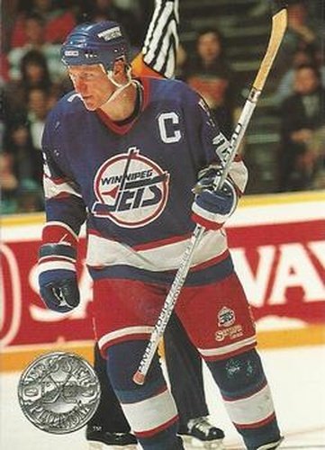 #138 Thomas Steen - Winnipeg Jets - 1991-92 Pro Set Platinum Hockey