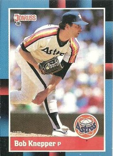 #138 Bob Knepper - Houston Astros - 1988 Donruss Baseball