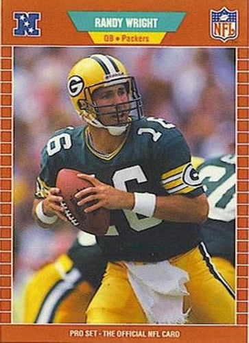 #138 Randy Wright - Green Bay Packers - 1989 Pro Set Football