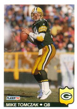#138 Mike Tomczak - Green Bay Packers - 1992 Fleer Football