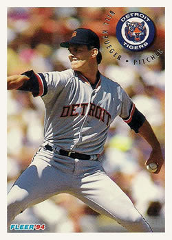 #138 Bill Krueger - Detroit Tigers - 1994 Fleer Baseball