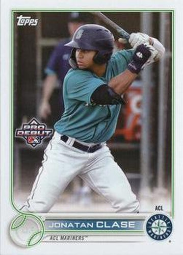 #PD-138 Jonatan Clase - ACL Mariners - 2022 Topps Pro Debut Baseball