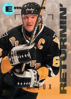 #138 Mario Lemieux - Pittsburgh Penguins - 1995-96 SkyBox E-Motion Hockey