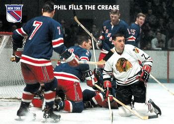 #138 Phil Fills The Crease - Chicago Blackhawks / New York Rangers - 1995-96 Parkhurst 1966-67 Hockey