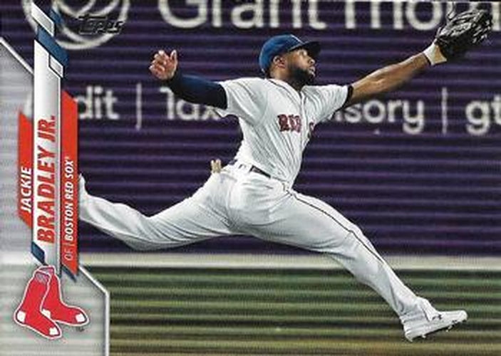 #138 Jackie Bradley Jr. - Boston Red Sox - 2020 Topps Baseball