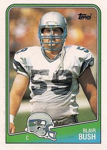 #139 Blair Bush - Seattle Seahawks - 1988 Topps Football