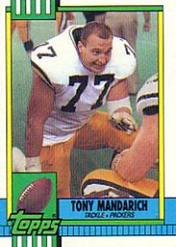 #139 Tony Mandarich - Green Bay Packers - 1990 Topps Football