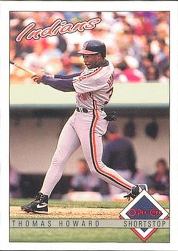 #139 Thomas Howard - Cleveland Indians - 1993 O-Pee-Chee Baseball