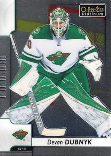 #139 Devan Dubnyk - Minnesota Wild - 2017-18 O-Pee-Chee Platinum Hockey